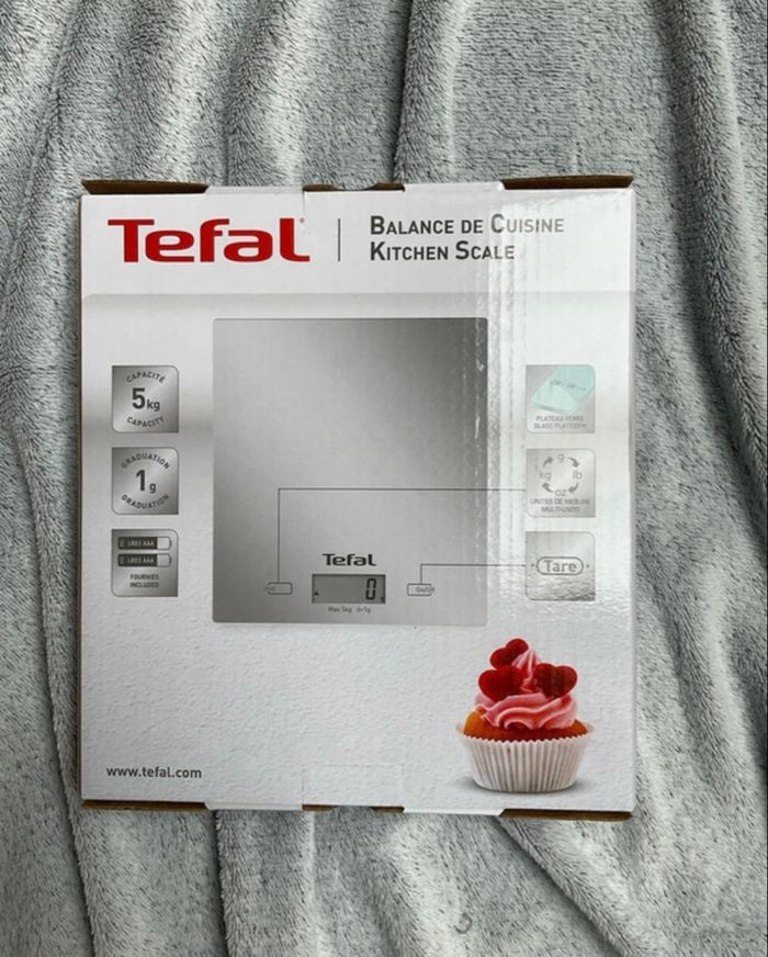 Balance de cuisine Tefal grise neuf - photo numéro 3