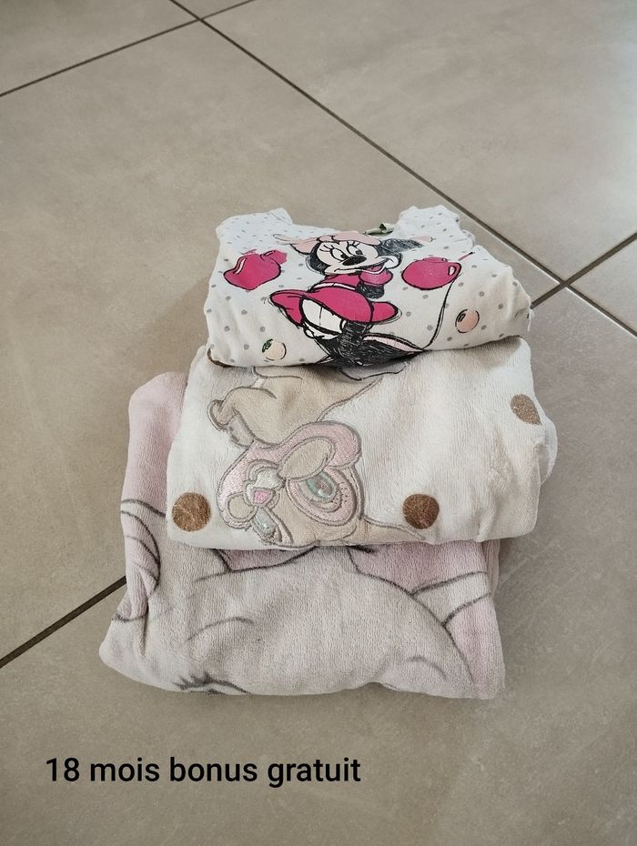 Lot pyjamas+ body - photo numéro 3