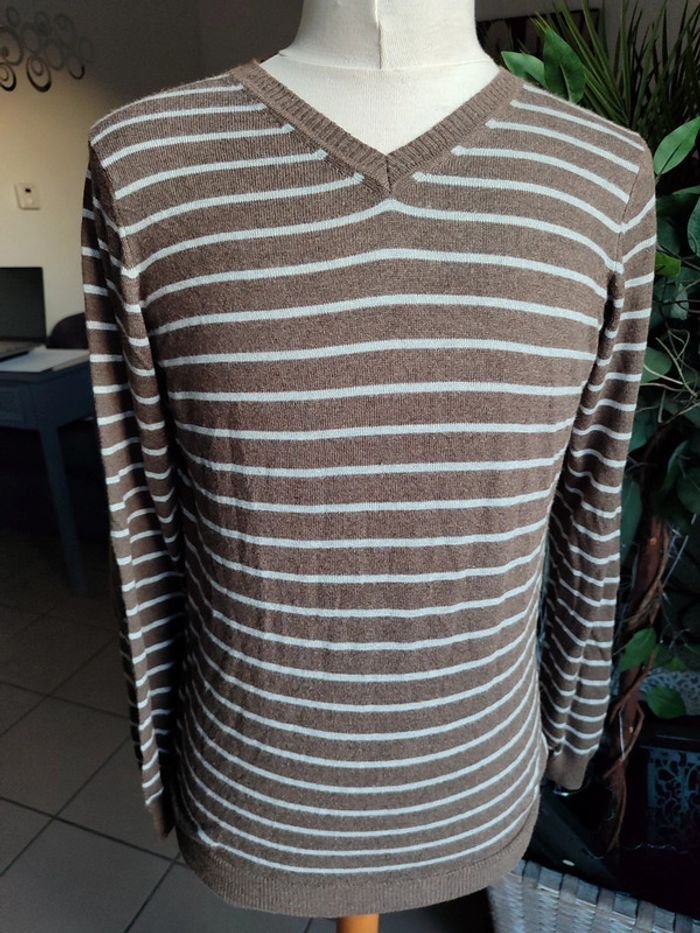 Pull rayé