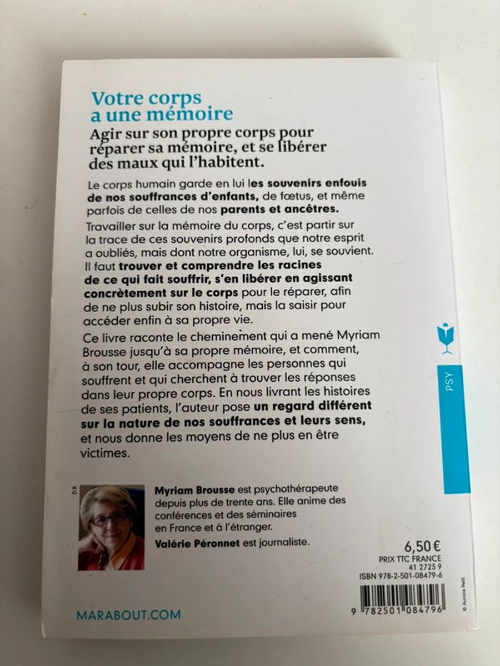 Votre corps a une mémoire - photo numéro 2