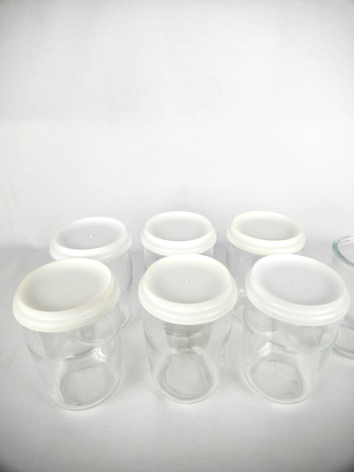 Yaourtière Tupperware Vintage - Multiservice / Passoire - 7 Pots - photo numéro 7