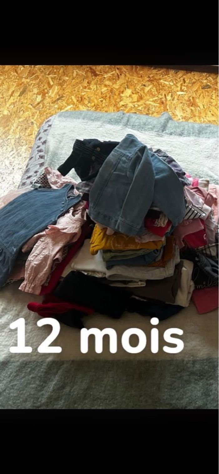 Lot vêtement 12 mois