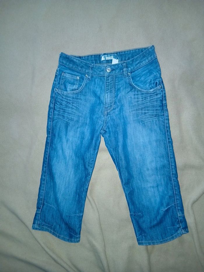 Pantacourt en jean H&M taille 14 ans
