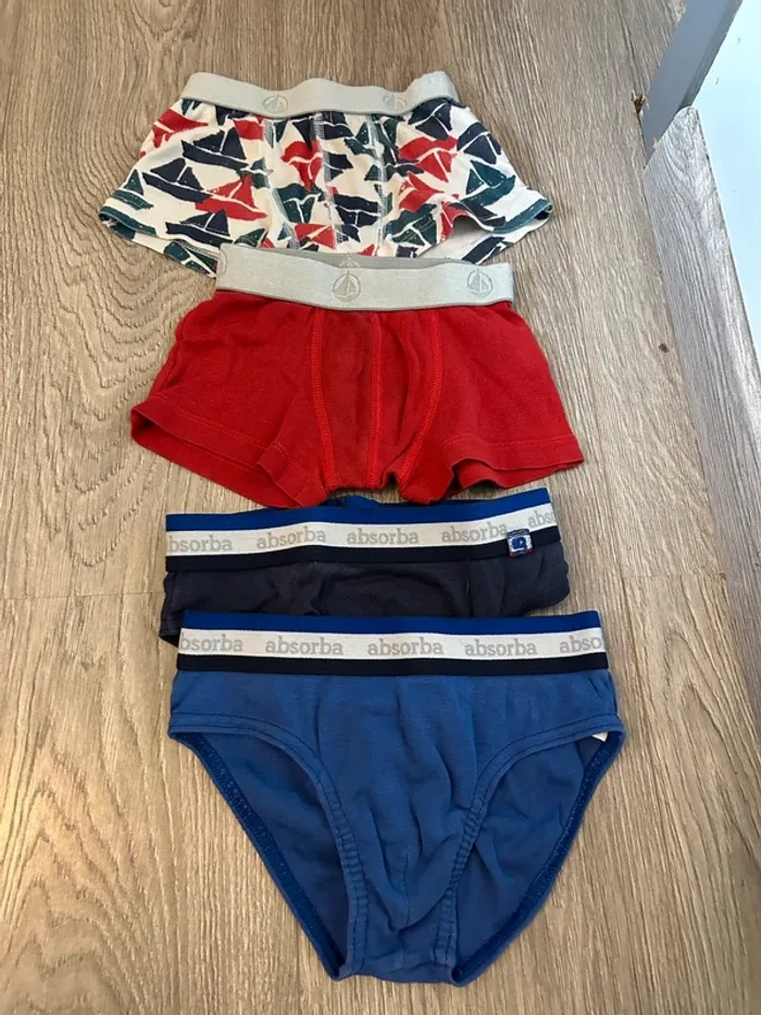 Lot 2 boxers 3 ans