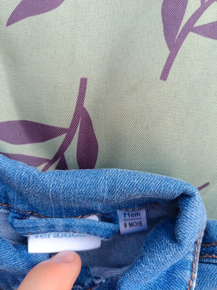 Veste en jean 9 mois - photo numéro 2
