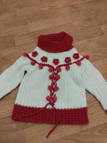 Pulls à col roulé fille 2ans