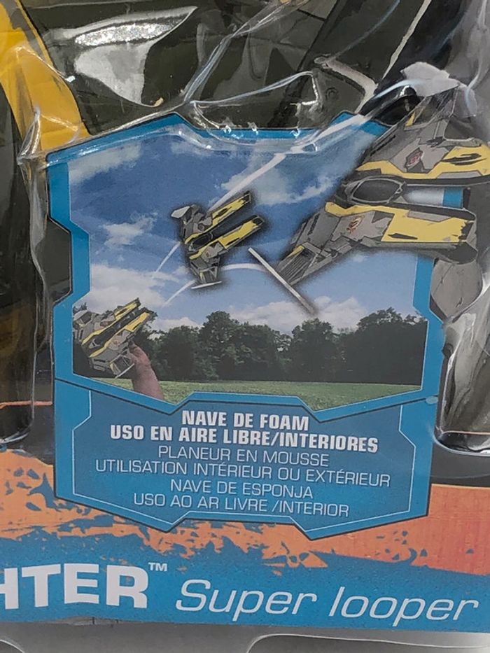 Disney Star Wars Jedi Starfighter super looper IMC Toys neuf - photo numéro 7