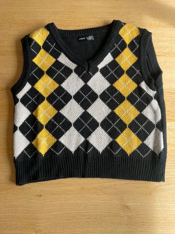 Pull sans manche taille S