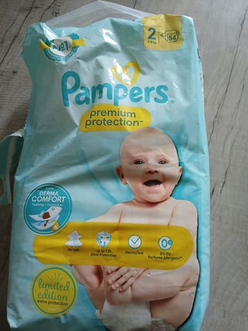 Pampers tailles 2