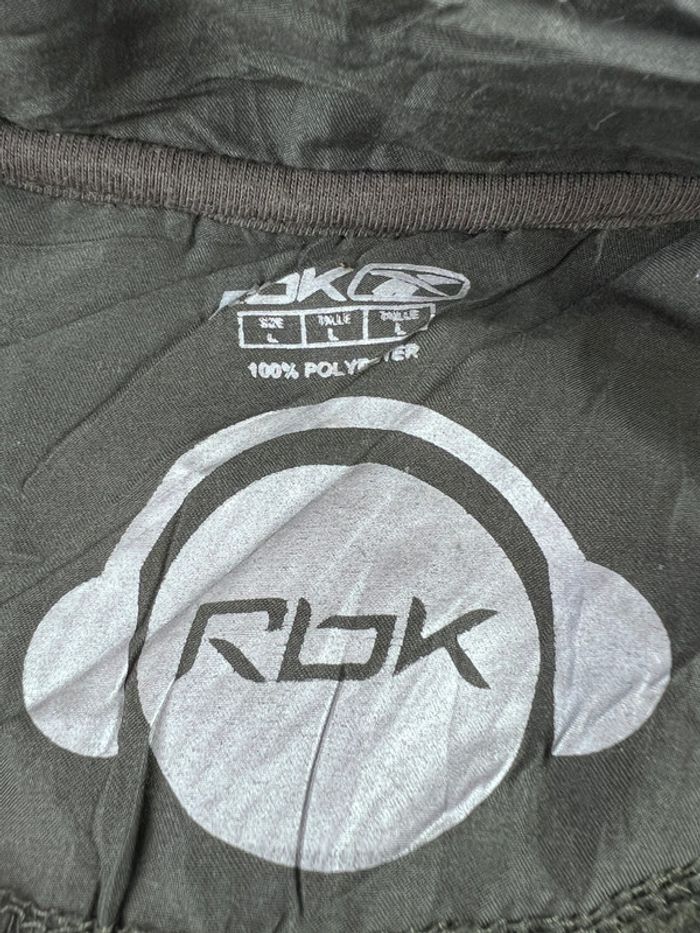 Veste polaire Reebok à capuche vert foncé Taille L – Homme - photo numéro 7