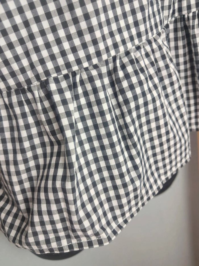 Balzac blouse vichy T.36/38 en tbe - photo numéro 4