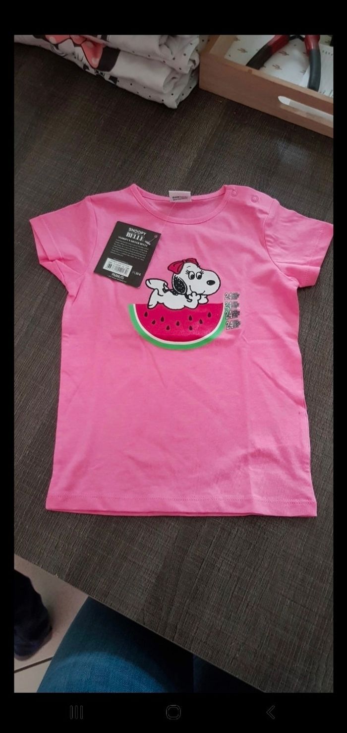 Tee-shirt Snoopy Z 24 mois