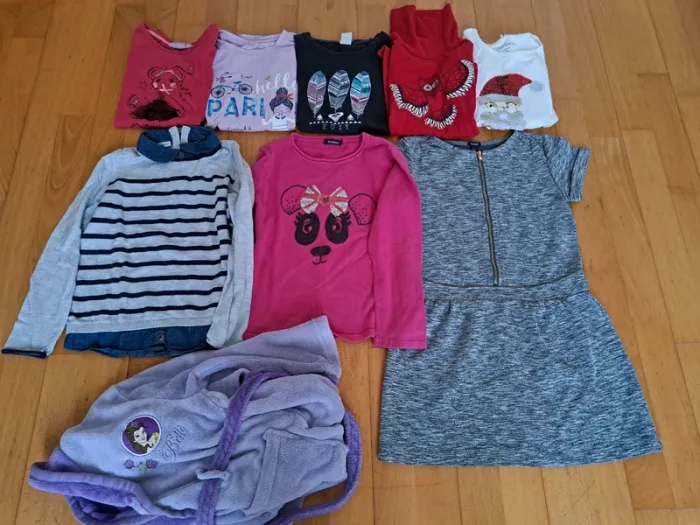 Lot 8 ans fille automne hiver