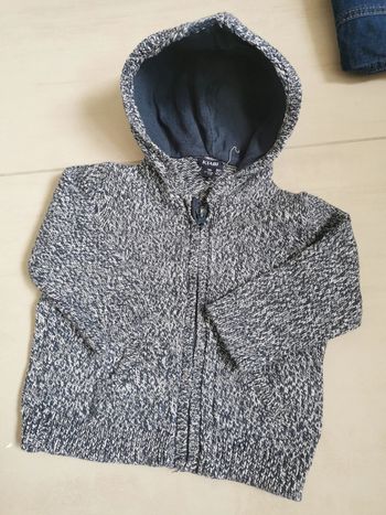 Gilet manches longues