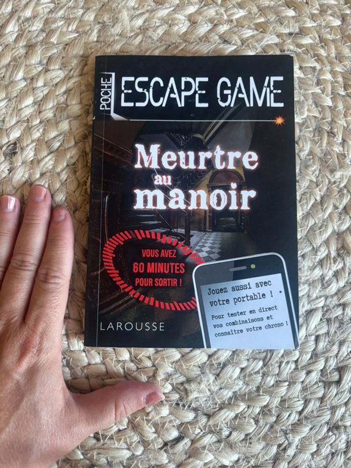 Livre Escape game