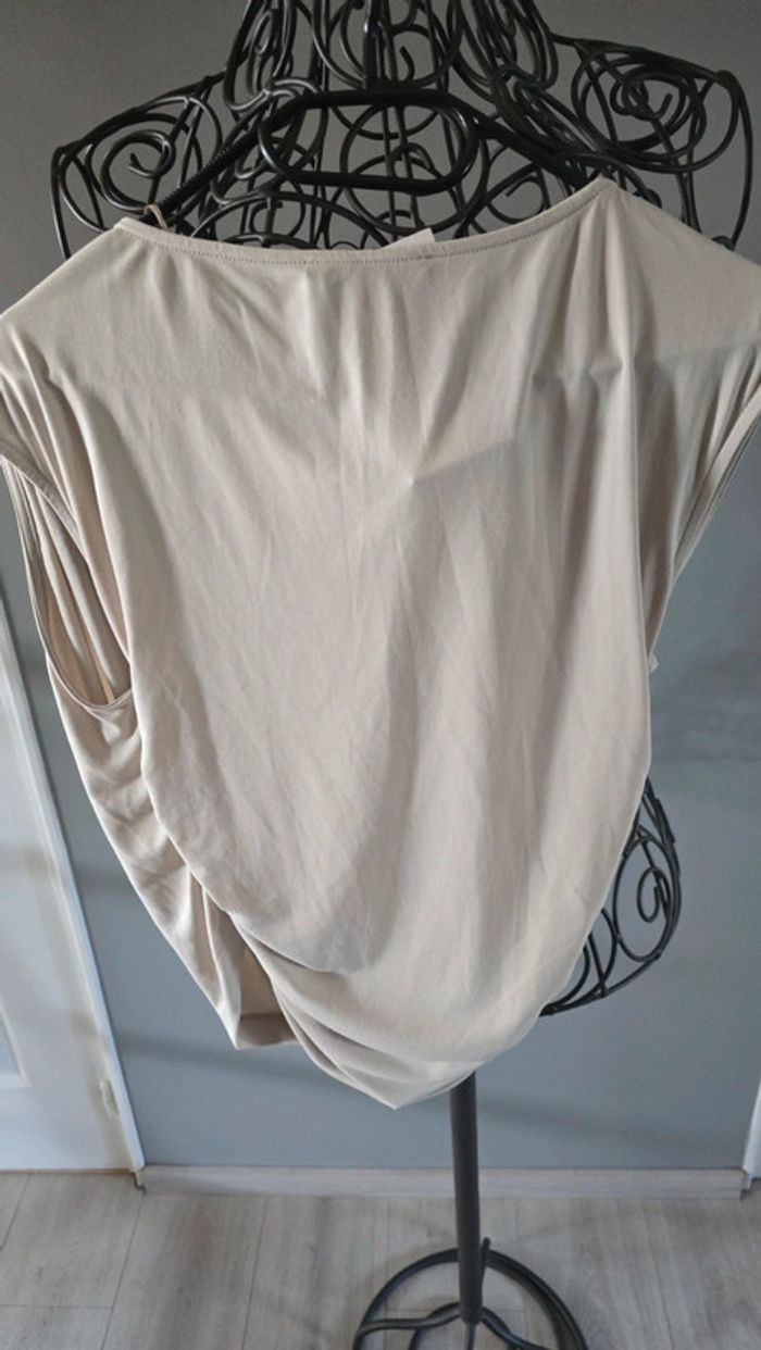 Haut drapé sans manches Zara - photo numéro 4