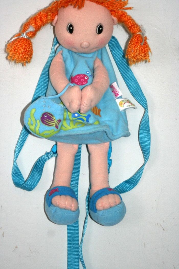 Sac à dos poupée bleu 37cm de long ZAPF Création - photo numéro 3