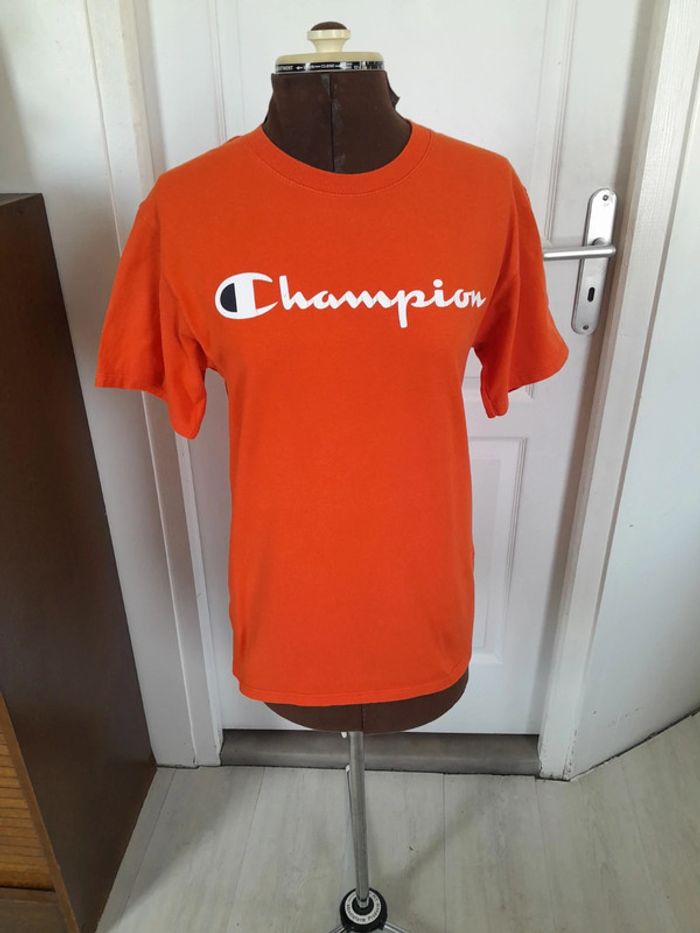 Tee shirt champion taille s avec broderie