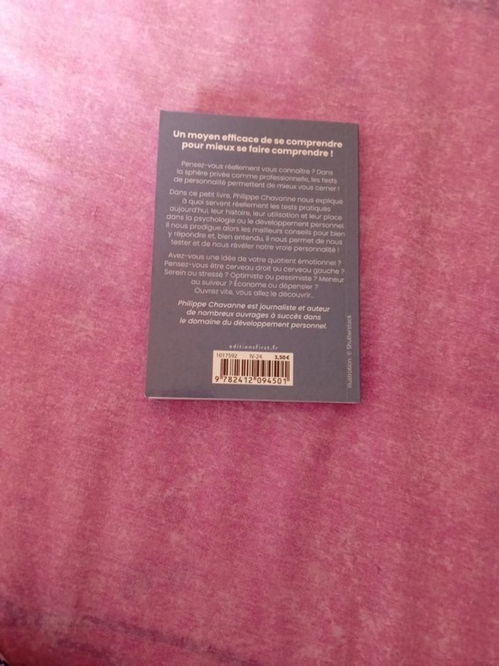Livre des tests de personnalité - photo numéro 3