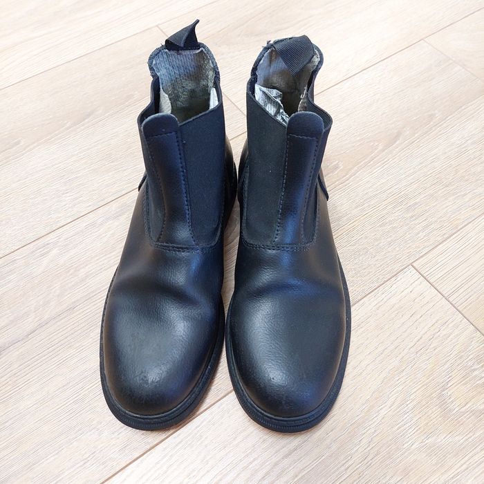 Bottines equitation cuir noir Fouganza - photo numéro 3