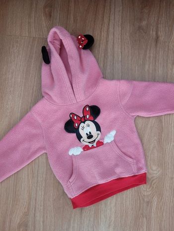 Sweat rose Minnie 18 mois