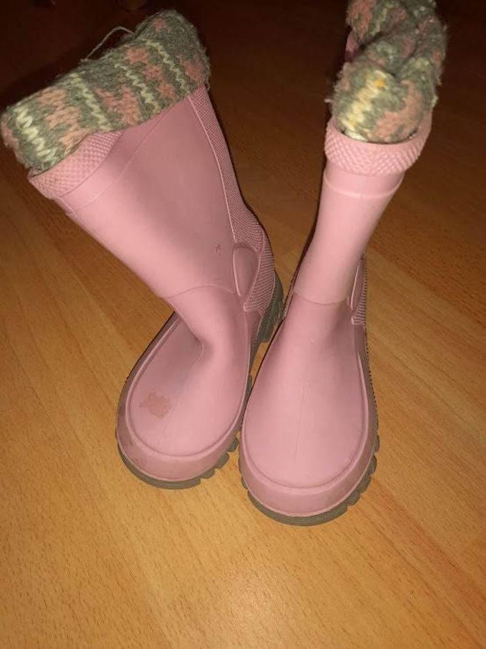 bottes fille taille 23