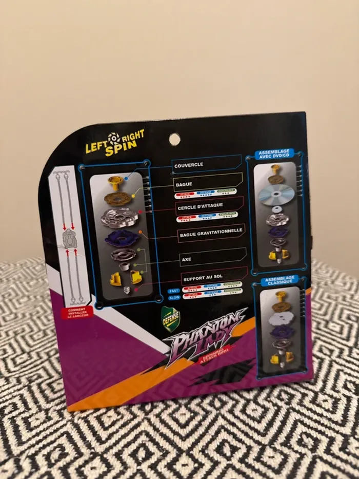 WDK -Toupie infernale (style Beyblade) Purple ice- 6 ans et + - photo numéro 2