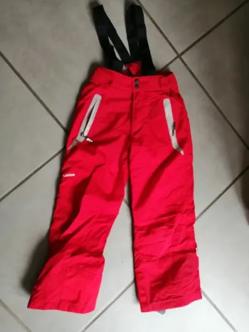 Pantalon ski rouge