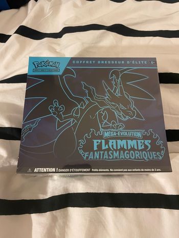 Pokémon Coffret Dresseur ETB ME02 Flammes Fantasmagoriques FR Neuf