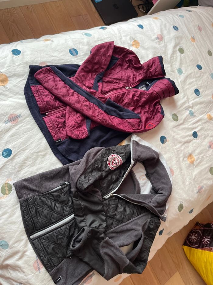 Lot vestes polaire équitation