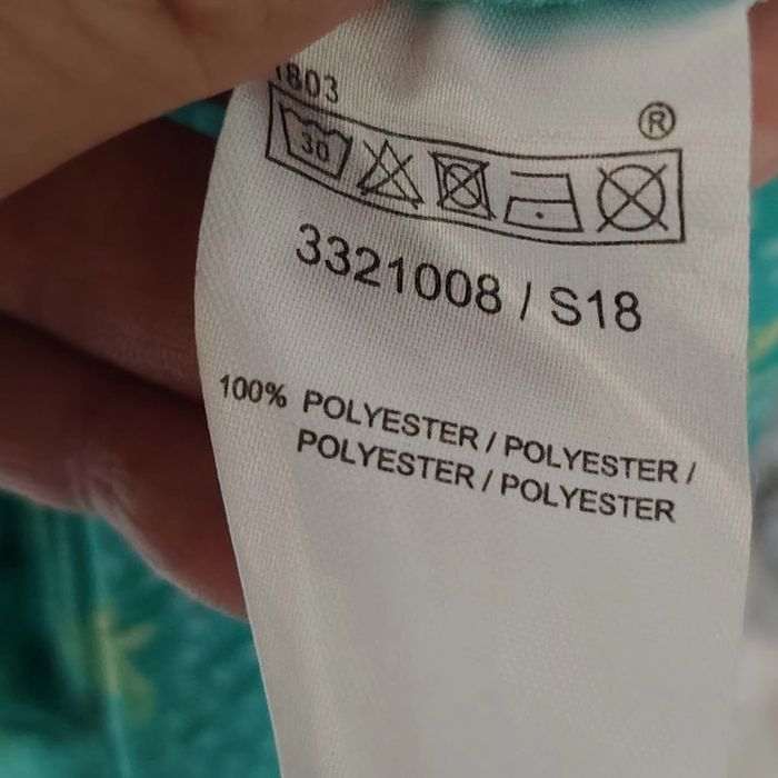 Robe verte imprimé palmiers 8 ans - photo numéro 5