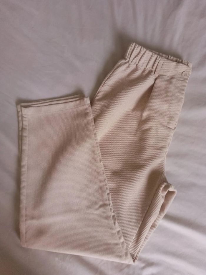Pantalon large taille 38 femme