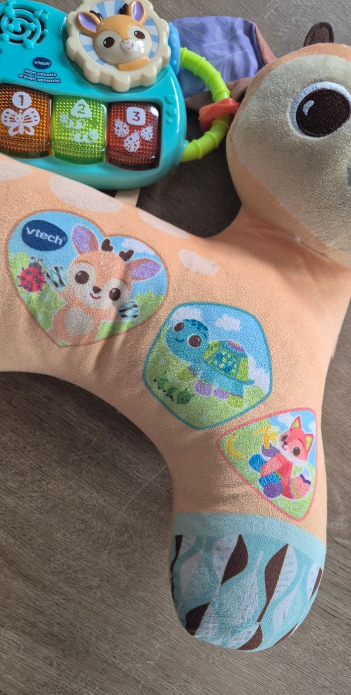 Mon coussin d'éveil sensoriel biche - photo numéro 7