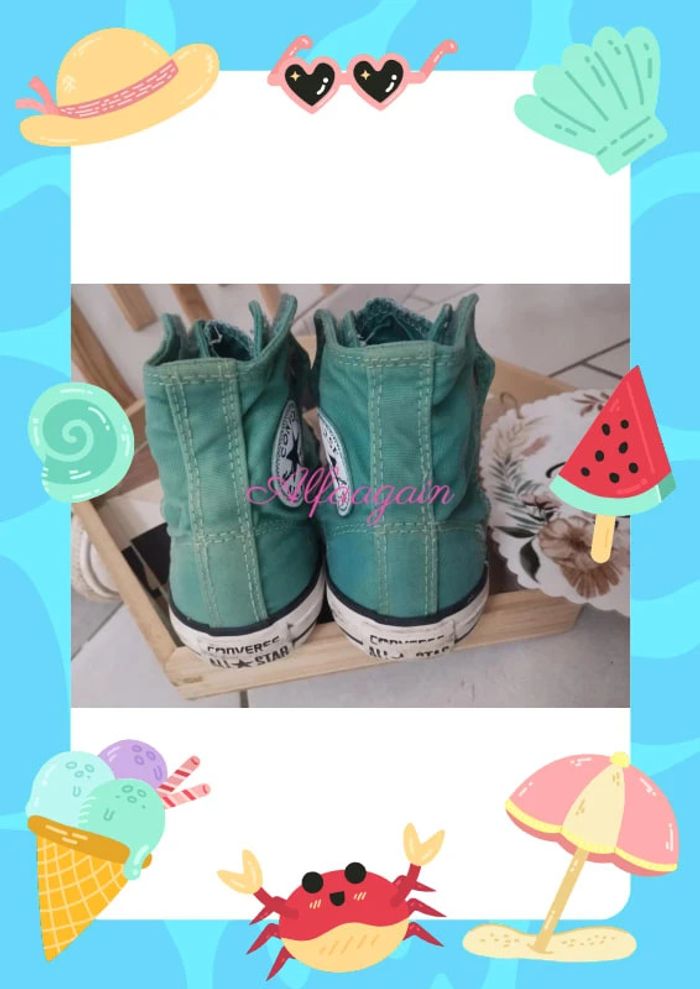 Baskets converse all star mint 30 - photo numéro 7