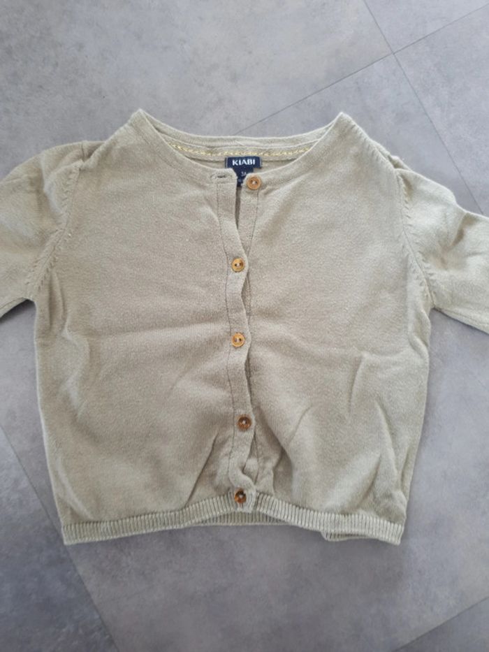 Gilet kaki Kiabi 3 ans - photo numéro 2