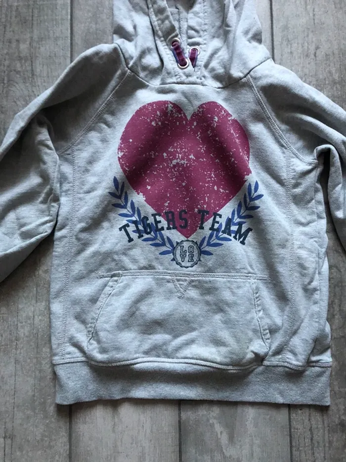 Pull à capuche Blog by Gemo TBE Taille 12 ans - photo numéro 2