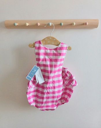 Combinaison vichy jacadi