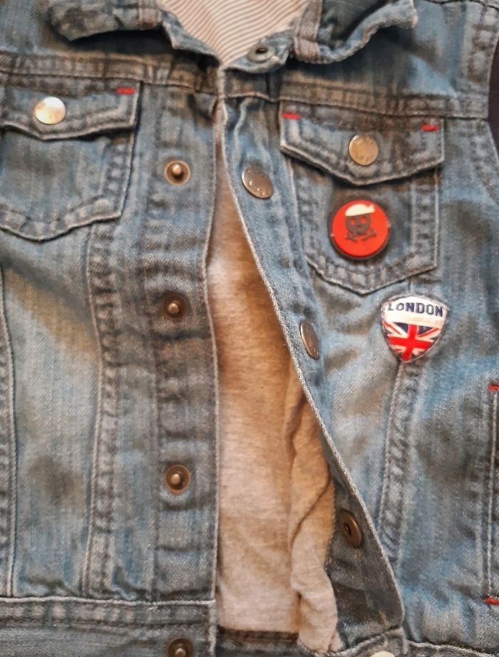 Veste en jean (9M) - photo numéro 4