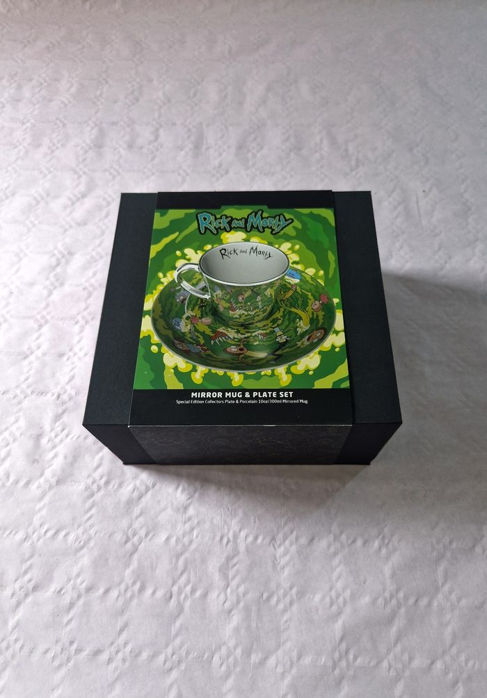 Coffret , tasse / mug , collector , Rick and morty , spécial édition collector porcelaine - photo numéro 2