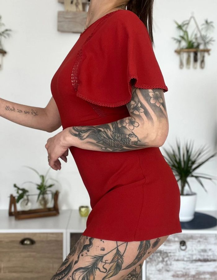 Combi jupe short taille XS - Zara - photo numéro 3