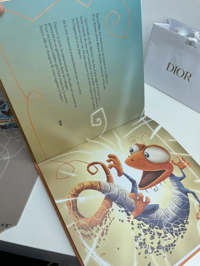 Livre de enfant - le chasseur et le lézard - photo numéro 5