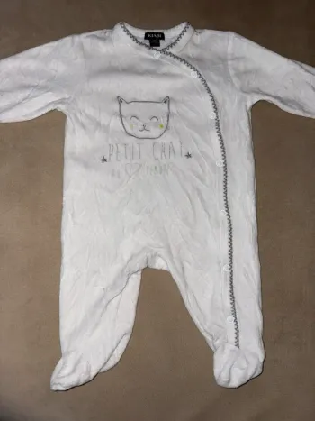 Grenouillère bébé mixte
