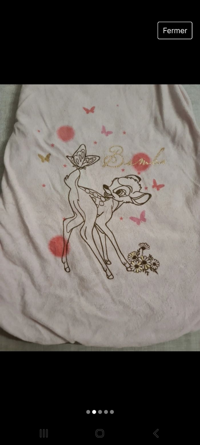 Gigoteuse Bambi 0/6mois très bon état - photo numéro 2