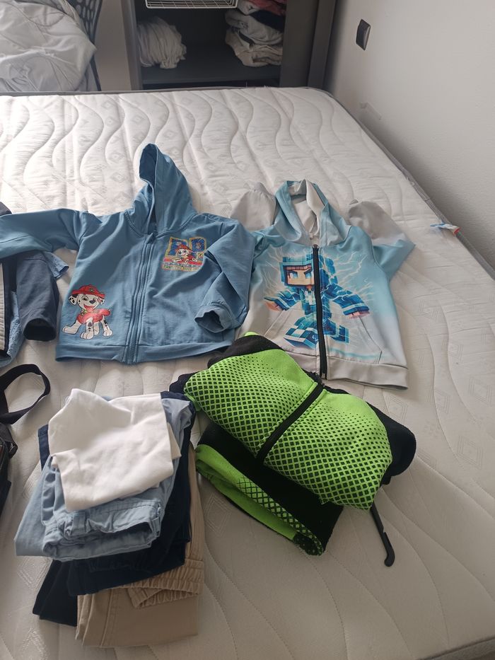 Gros lot garçon vêtement housse de couette serviette sac - photo numéro 2