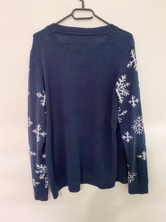 Pull bleu et blanc Junarose taille 44-46 - photo numéro 3
