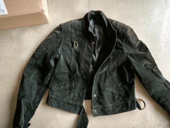 Blouson cuir porc