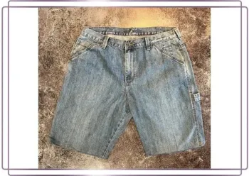 Short jean carpenter homme Old Navy 36x30 Pantaloncini carpentiere uomo Zimmermannsshorts Herren