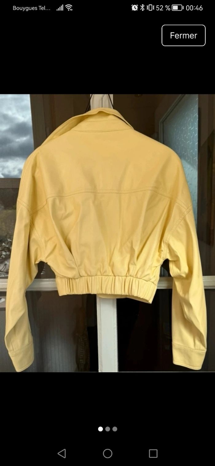 Veste simili cuir - photo numéro 2