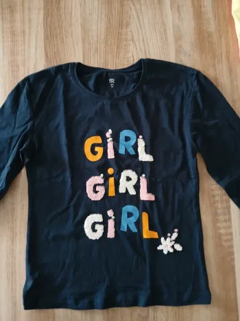 Tee-shirt fille,  8 ans