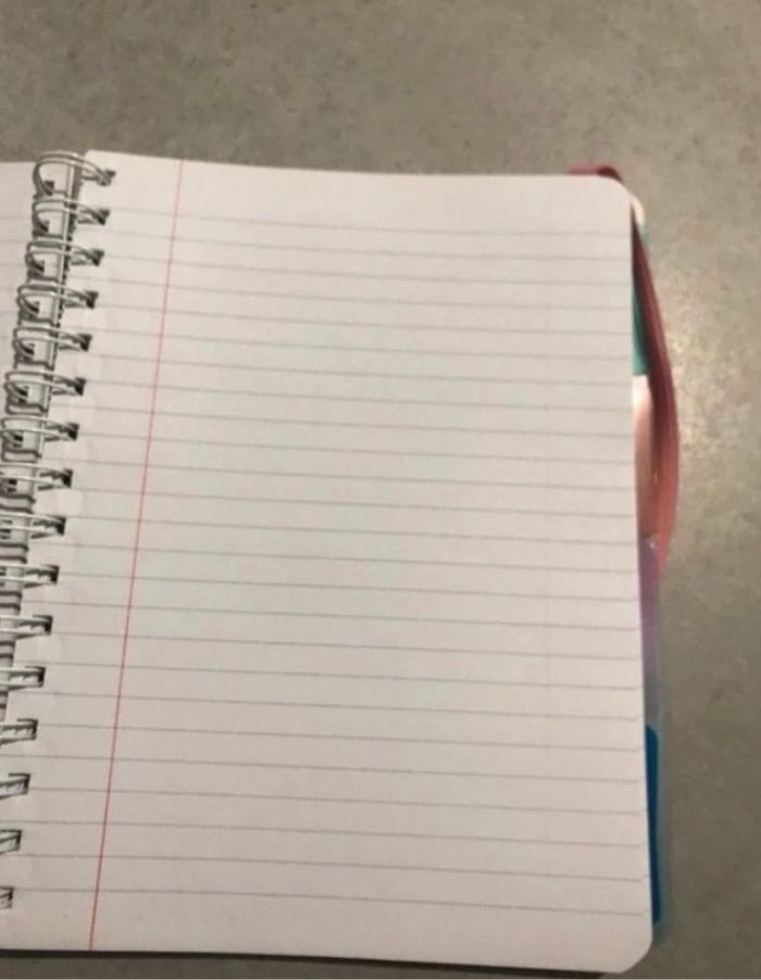 carnet de notes a5 anneaux avec élastique 125 pages avec intercalaires - photo numéro 4